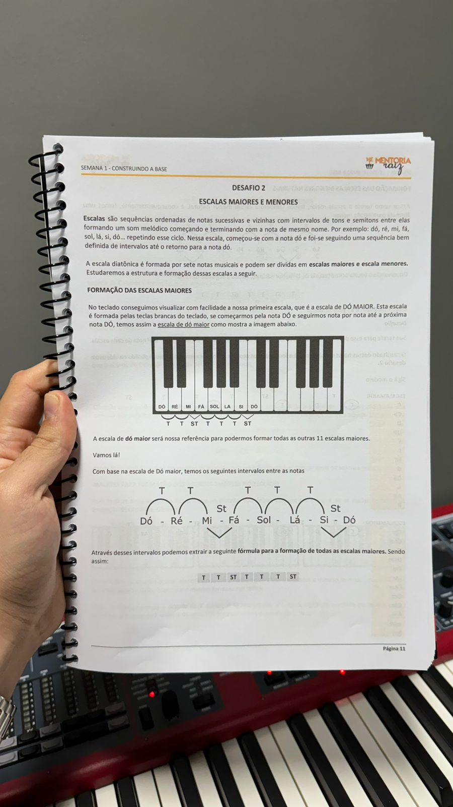 Apostila para Tecladistas (Método Teclado Raiz)